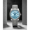 Rolee_x Oyster perpetual Day Date Automatic silver blue Arabic