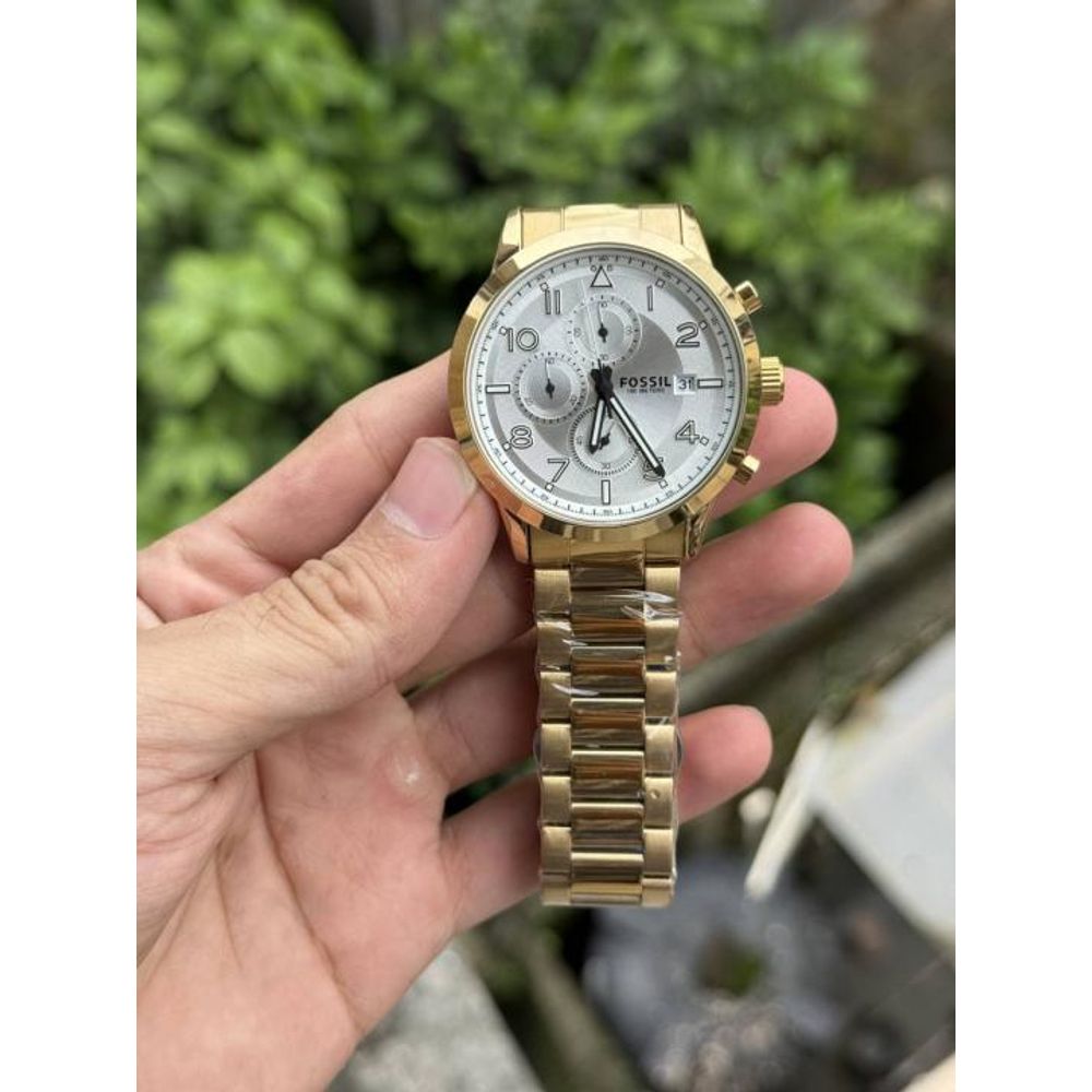 Fossi 100 Meters Chronograph Gold White