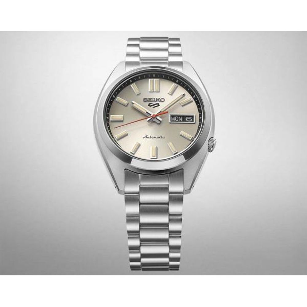Seiko_o 5 Sports SNXS Automatic silver Gray