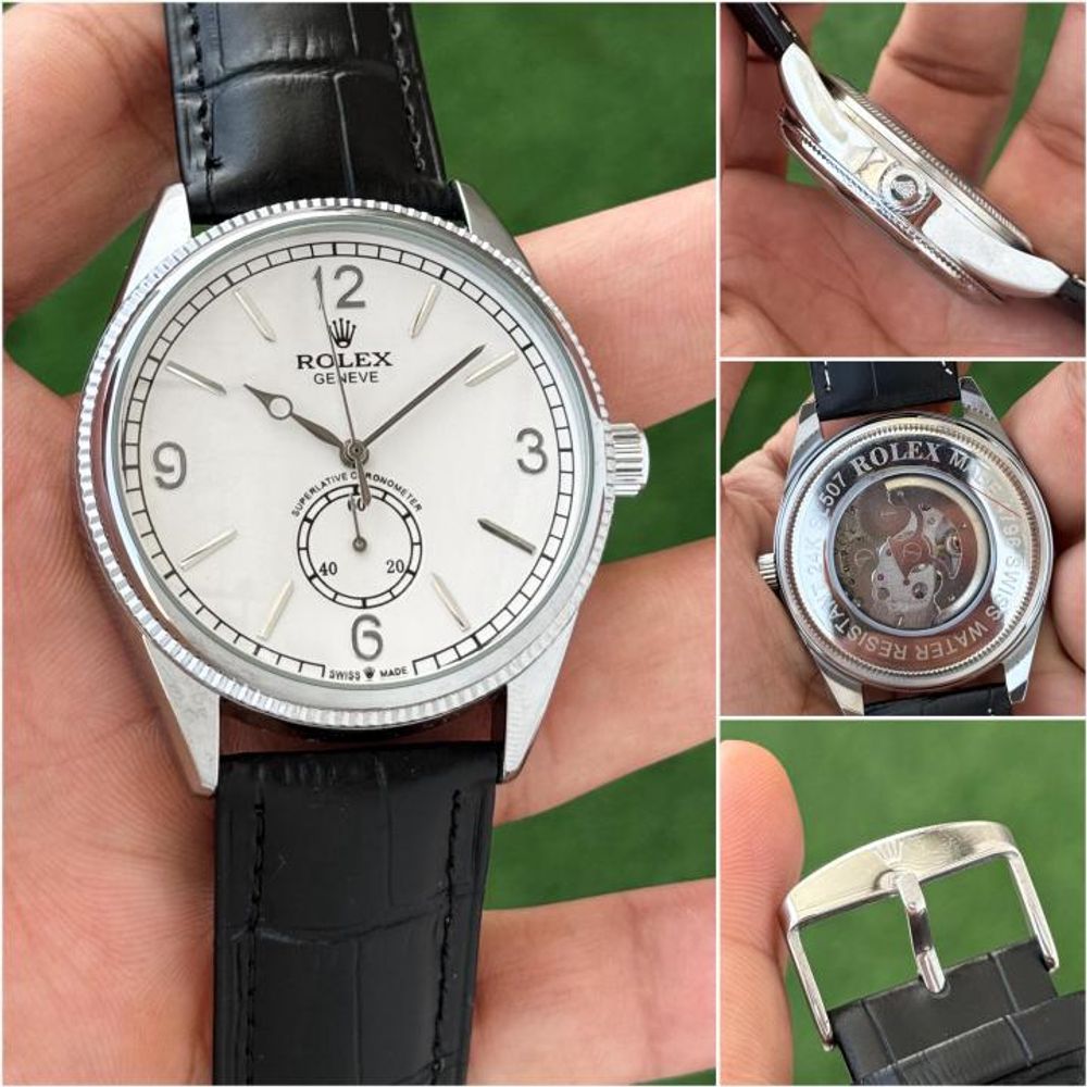 ROLEEX 1908 AUTOMATIC SILVER WHITE 1119