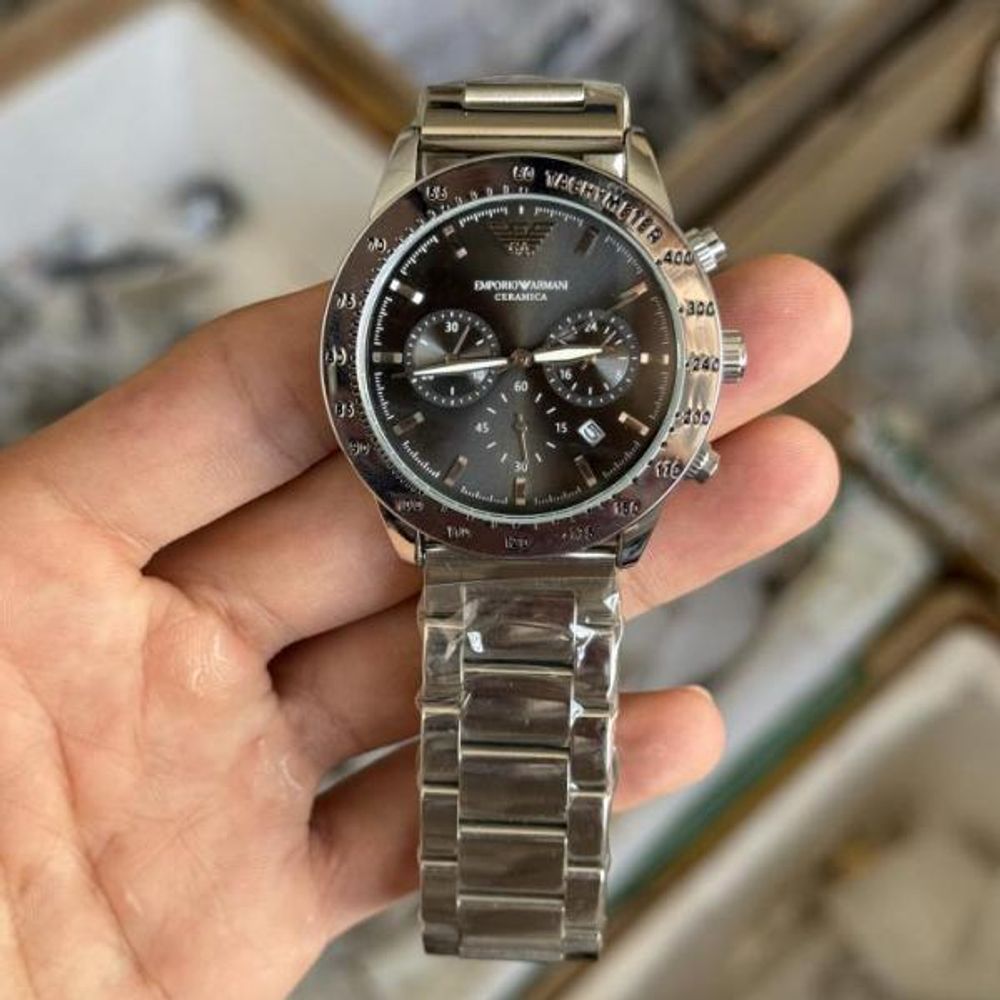 Emporio Arma i Chronograph (All working) Best Quality