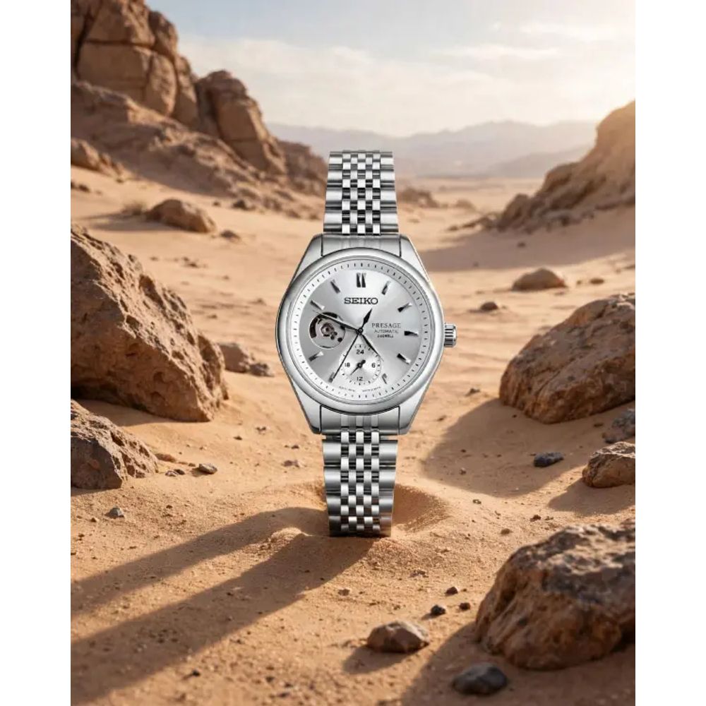 Seiko Presage Classic Series SPB527J1 ledies silver white
