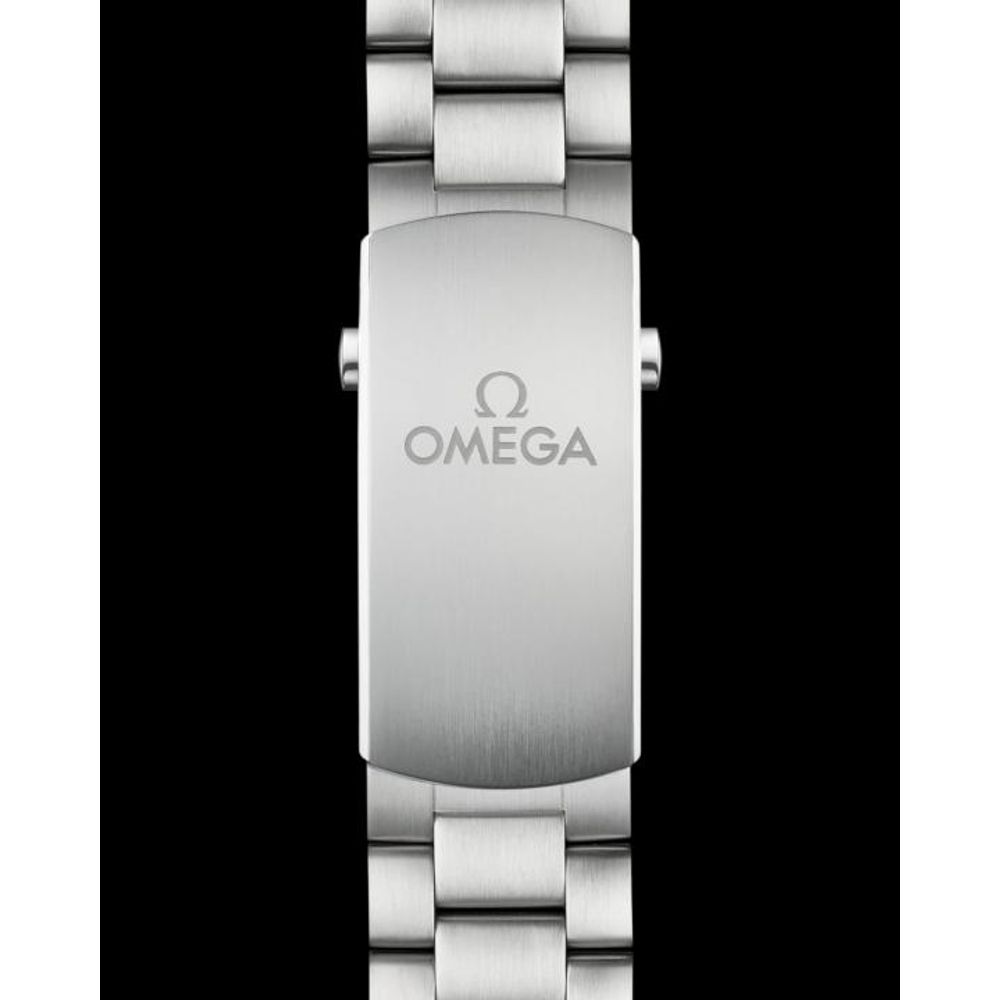 OMEGG_A Seamaster Planet Ocean 600M Co-Axial Chronograph plan silver Blue .