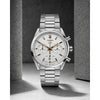 TAG Heuuer Carrera Chronograph silver white