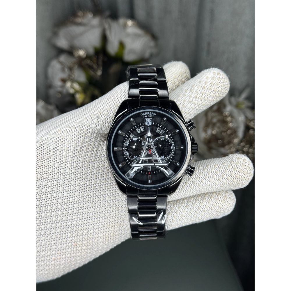 Carrer a Tag Heuer Metal All Black Eiffel Premium Watch