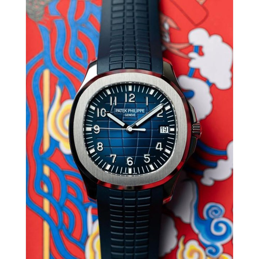 Pate_ek Philippe Aquanaut 5167R-001Bettry blue silver blue
