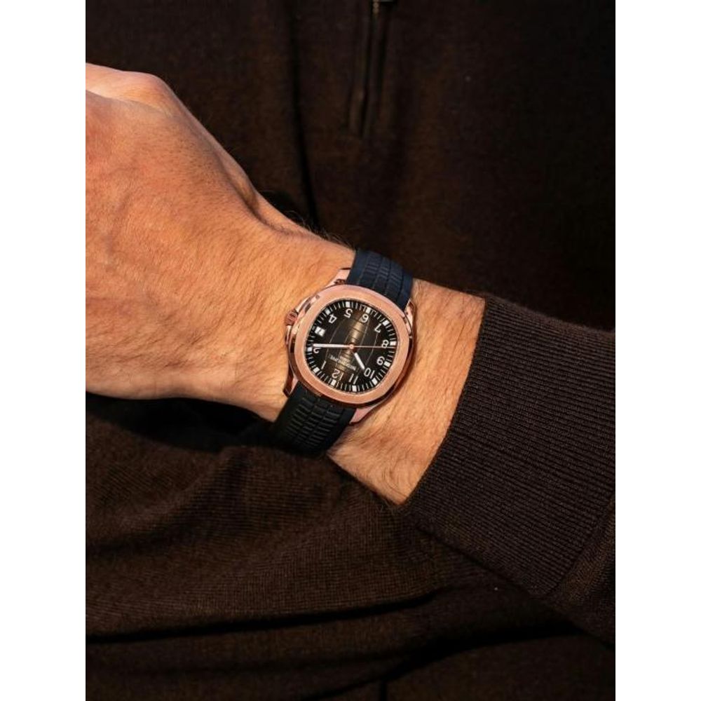 Pate_ek Philippe Aquanaut 5167R-001 Bettry black copper black