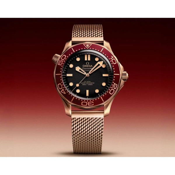 Omegg_a Seamaster Diver 300M Automatic copper
