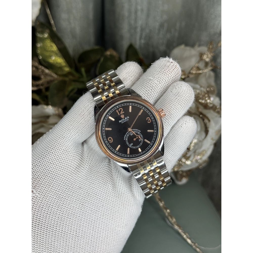 Rolex Chronometer Dual Tone Black Premium Watch