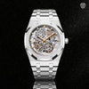 Audemar Piguet Royal Oak Jumbo Extra-Thin Openworked silver white