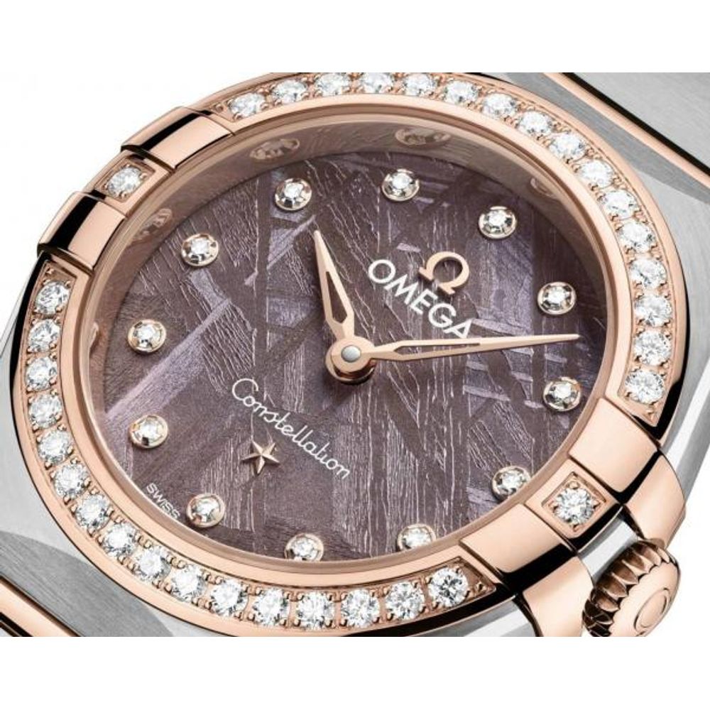 Omeg_ga Constellation Quartz luxury watch dimond