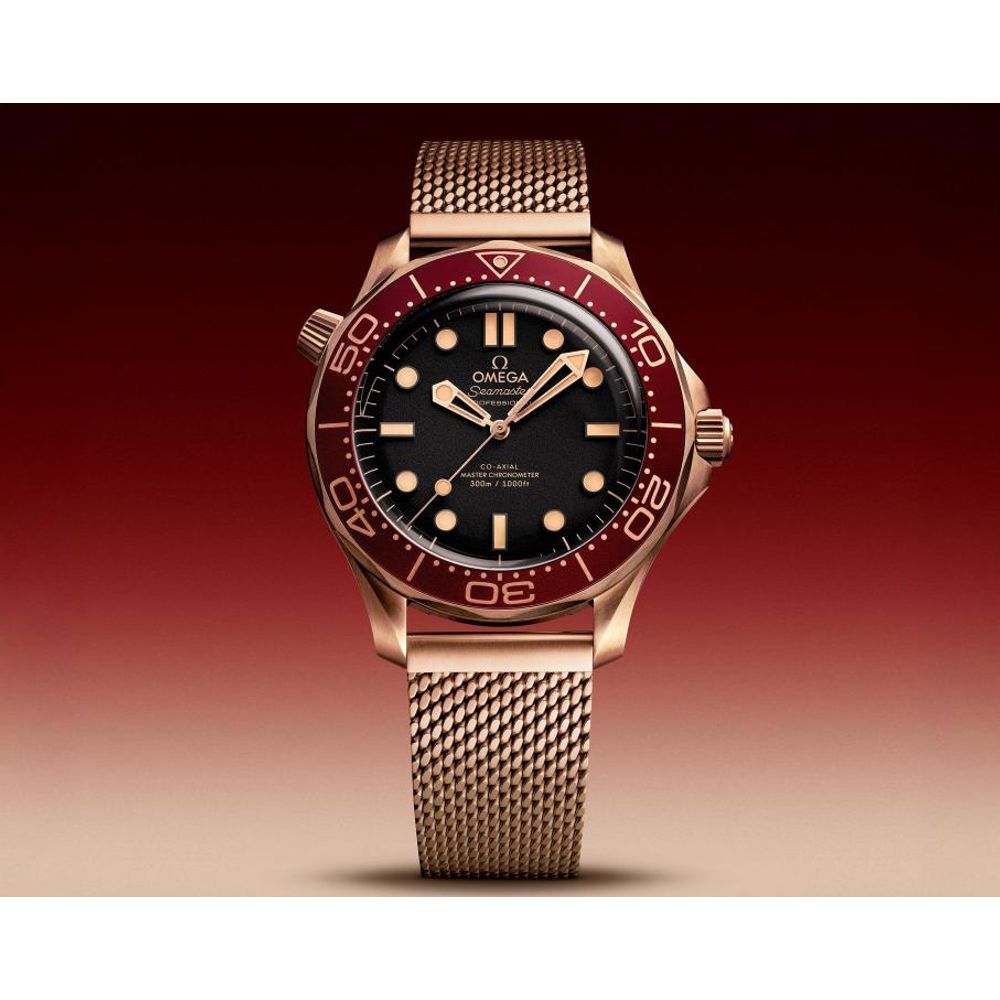 Omegg_a Seamaster Diver 300M Automatic copper