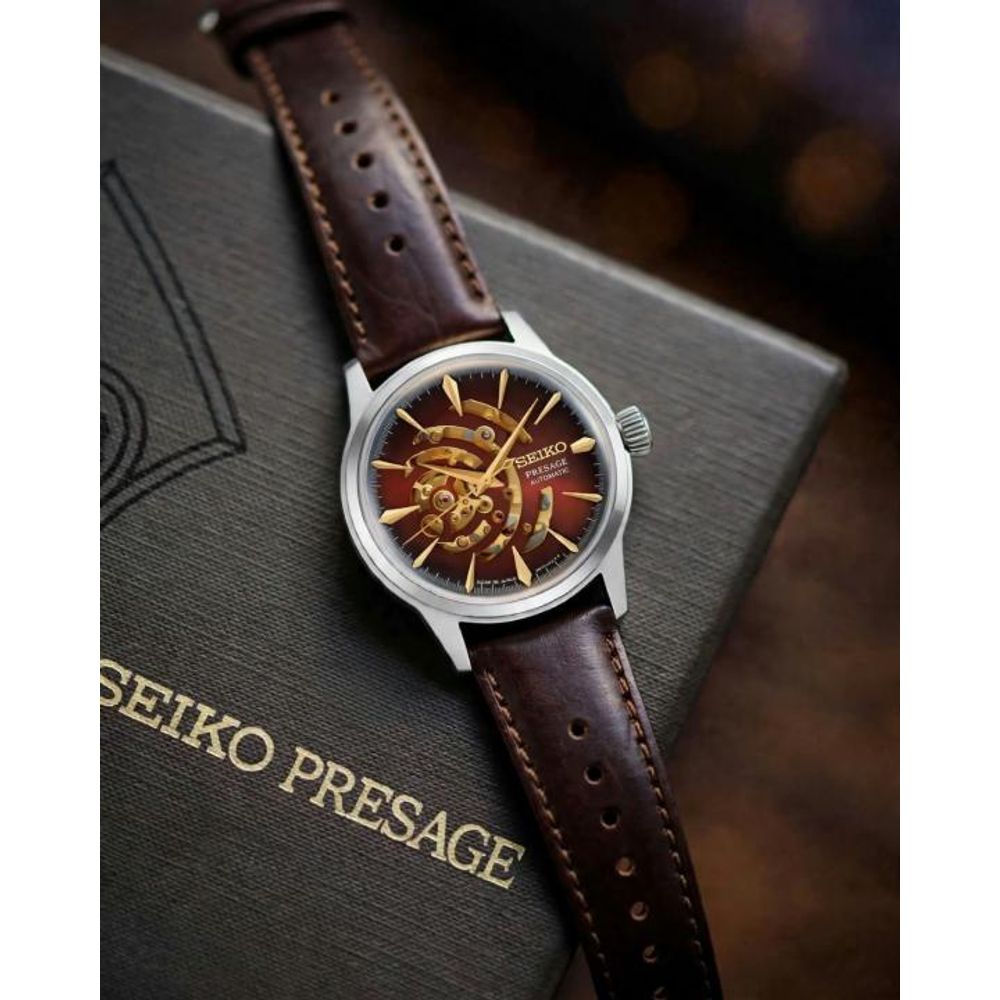 Seikko  Presage Red Brick Cocktail Time Limited Edition