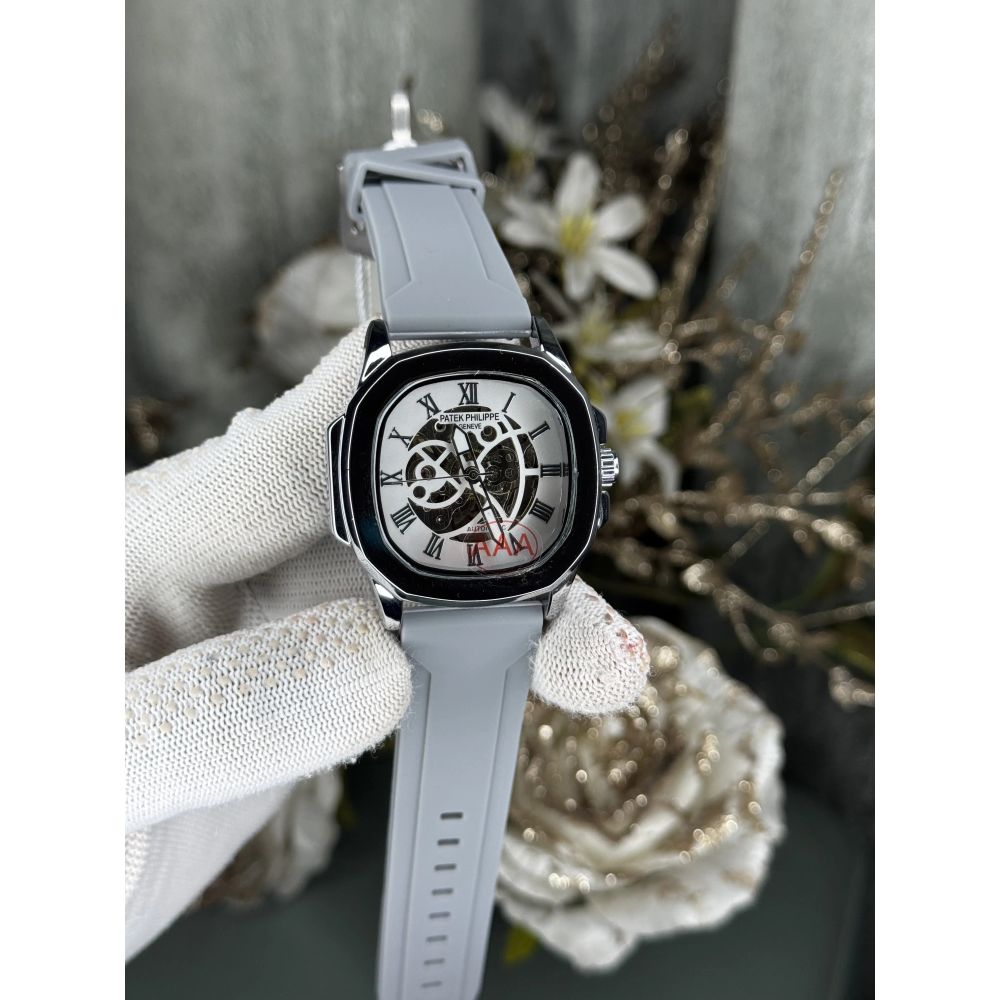 Patek Philipp e Silver Grey Premium Automatic Watch