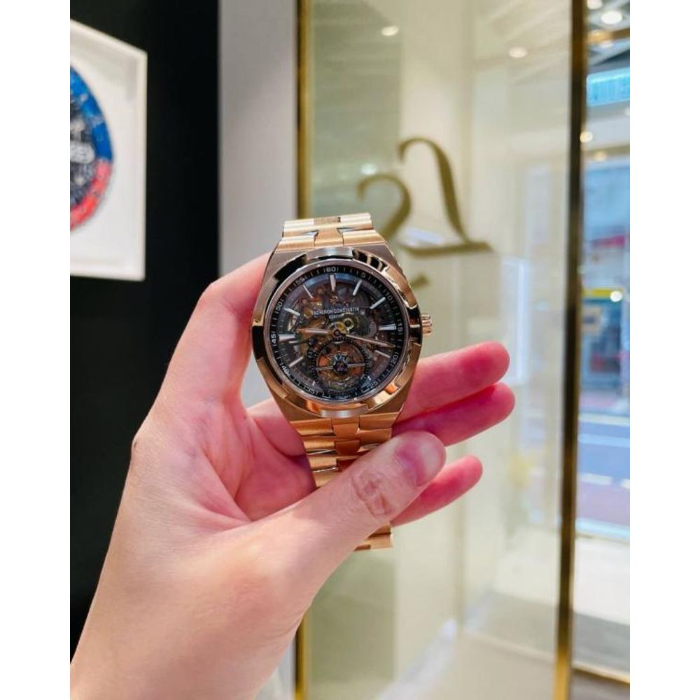 Vacheron Constentin Overseas Tourbillon Skeleton copper