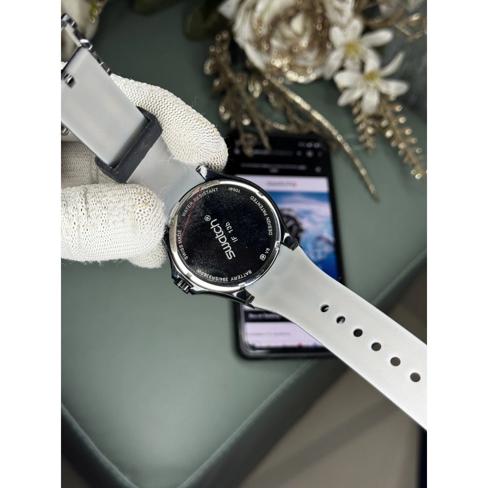 Swatch Sea Nettle Black Premium Quartz Watch
