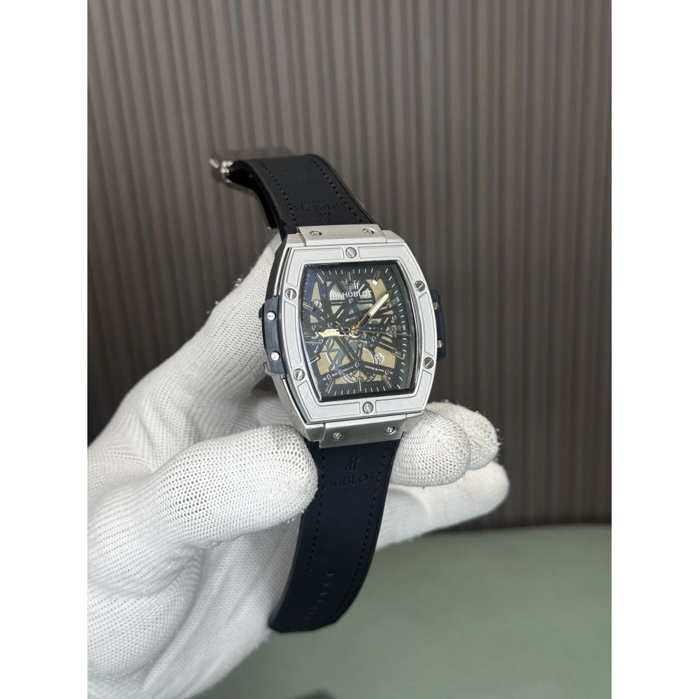 Hublo t Big Bang Silver Black Quartz Premium Watch