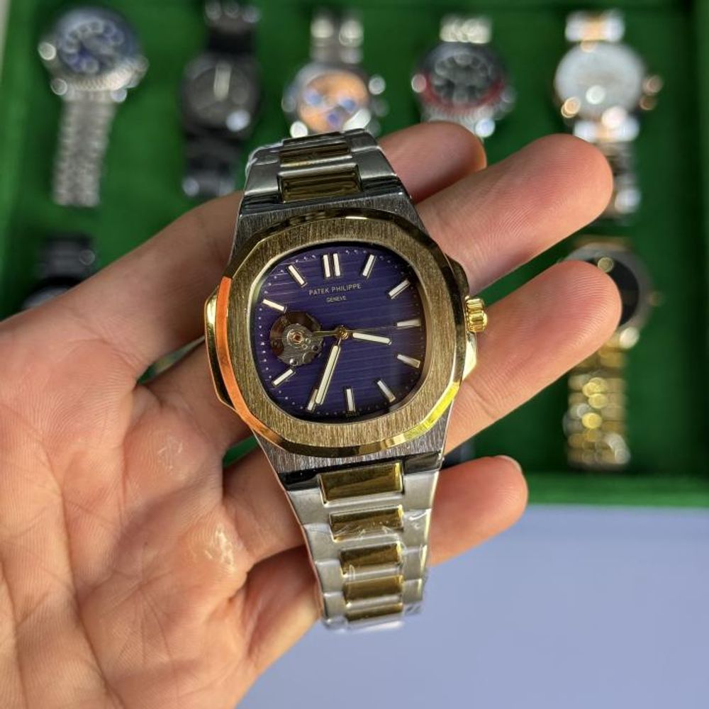 Patek Philipe Automatic Skeleton Dial watch ( Open back )