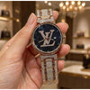 LOIUS VUTTON ROSE-BLACK WATCH FOR HER 1089