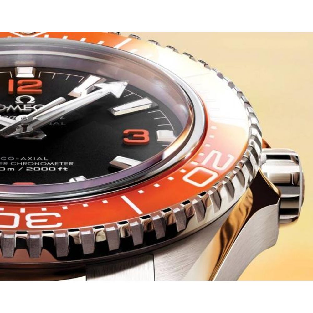 Omegg_a Seamaster Planet Ocean 600M Co-Axial Master Chronometer full Orange