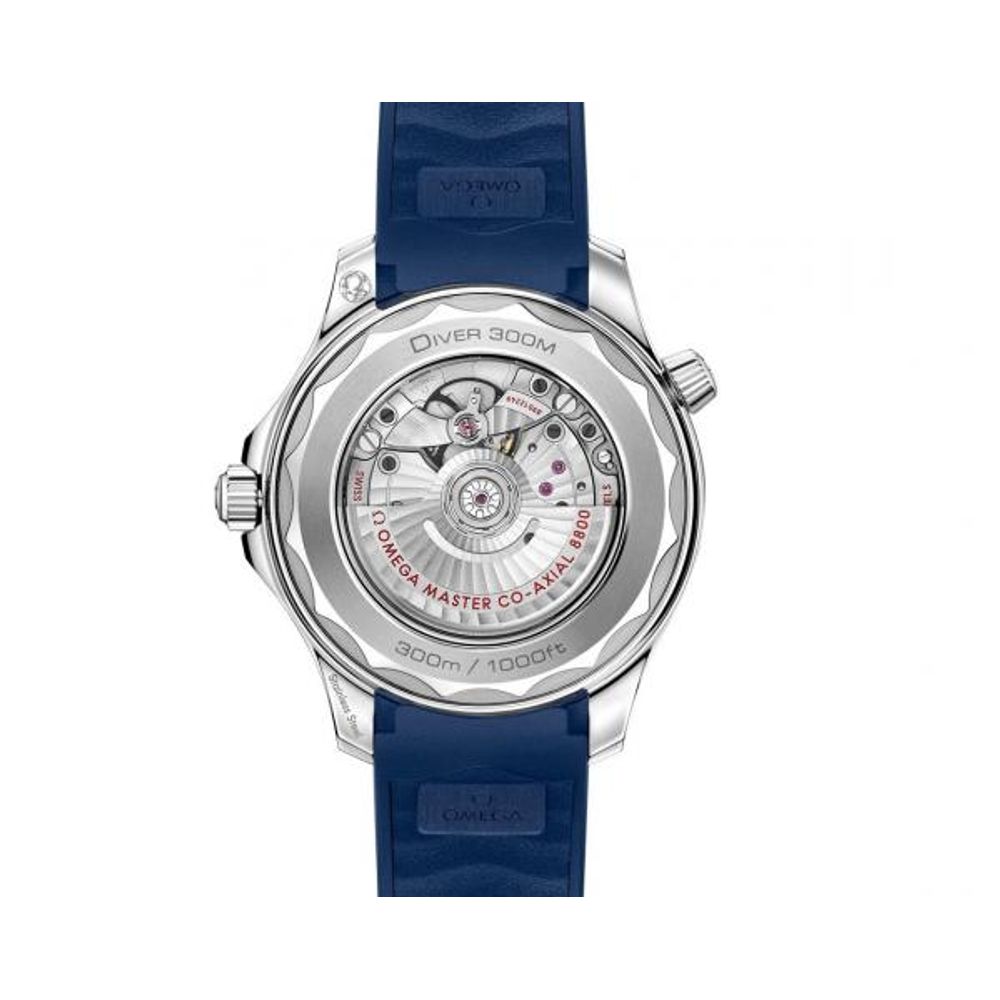 Omegg_a Seamaster Diver 300M Automatic Blue-Silver-Blue