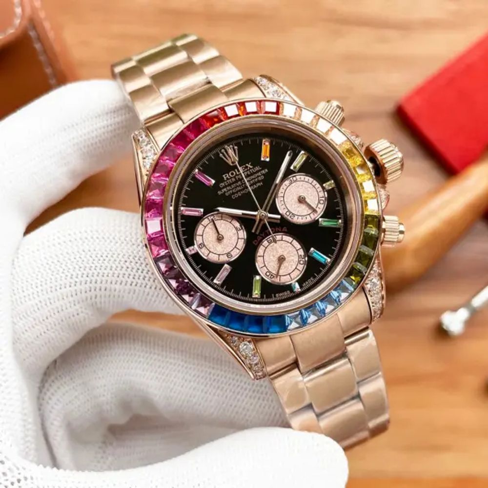 Rolee_x Oyster Perpetual Rainbow Copper