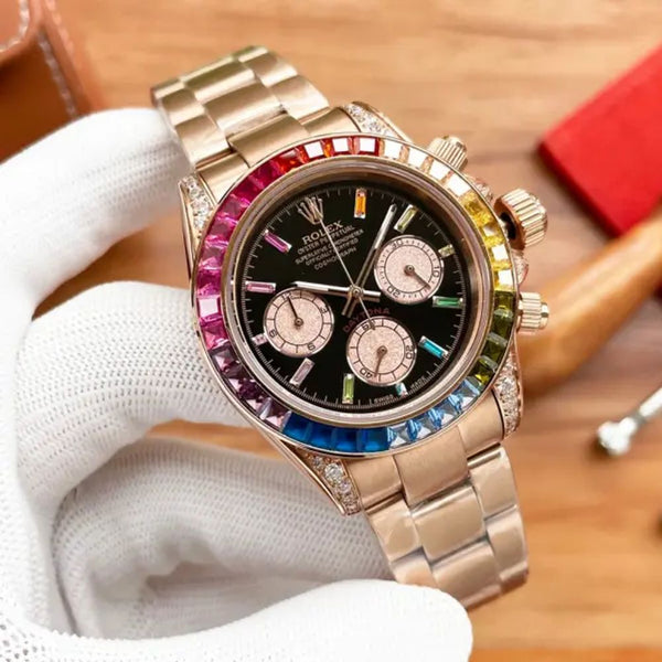 Rolee_x Oyster Perpetual Rainbow Copper