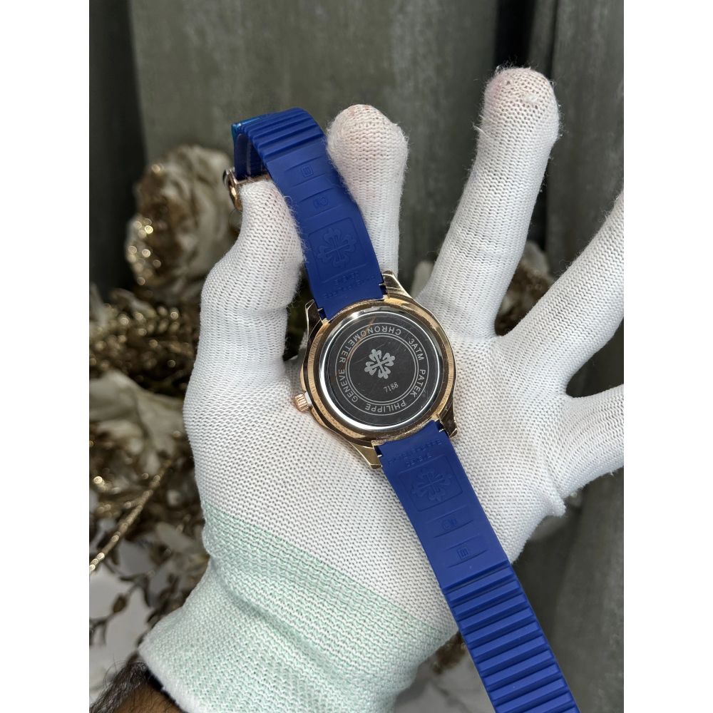 Patek Aquanaut Copper Blue Diamond Premium Watch