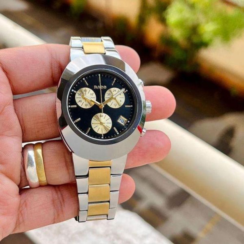 Raado 100M Chronograph AAA-QUALITY  2 ton gold black