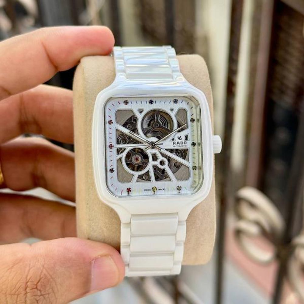 Radd_oTrue Square ceramic Automatic Open Heart Rainbow