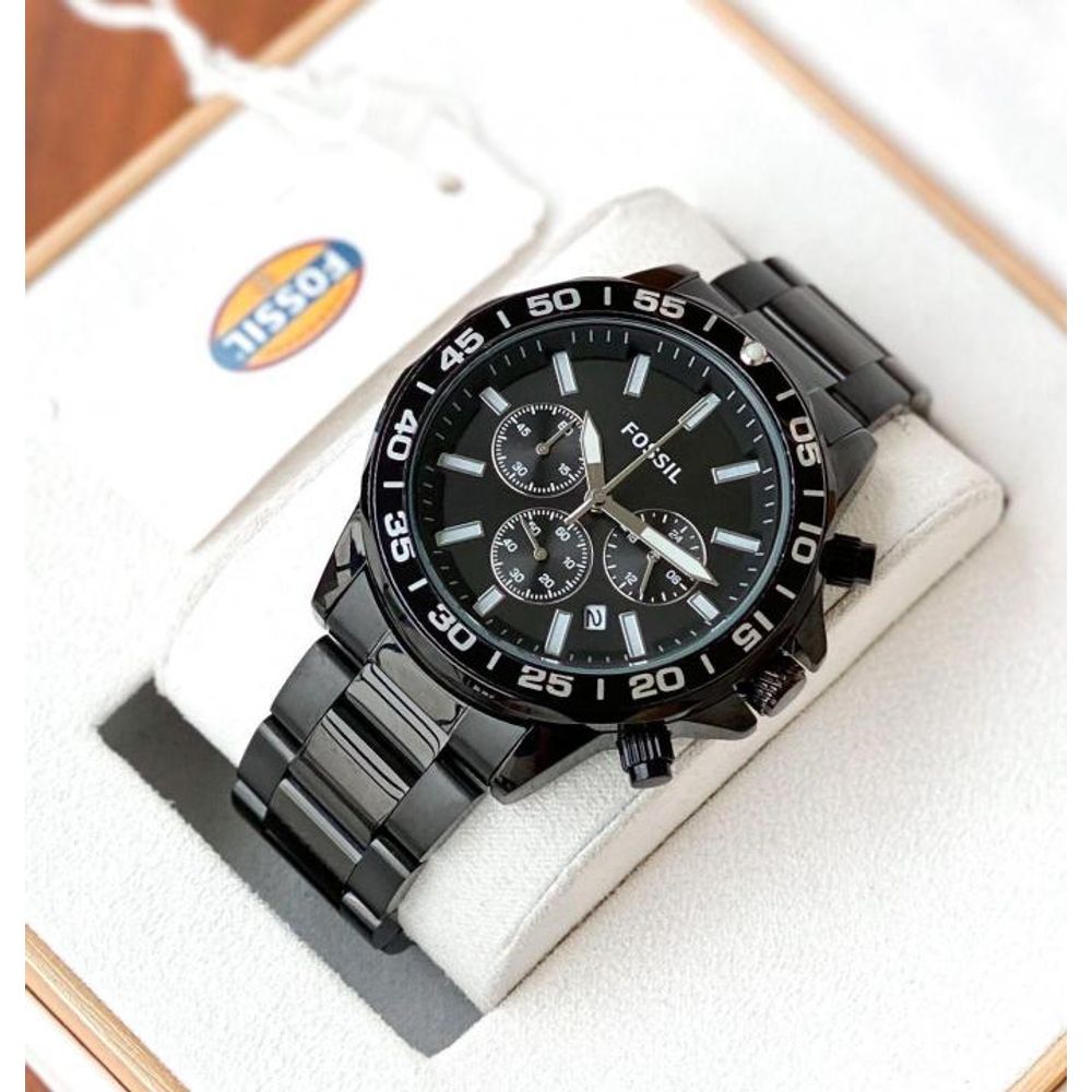 Fosil bannon chronograph all working  266