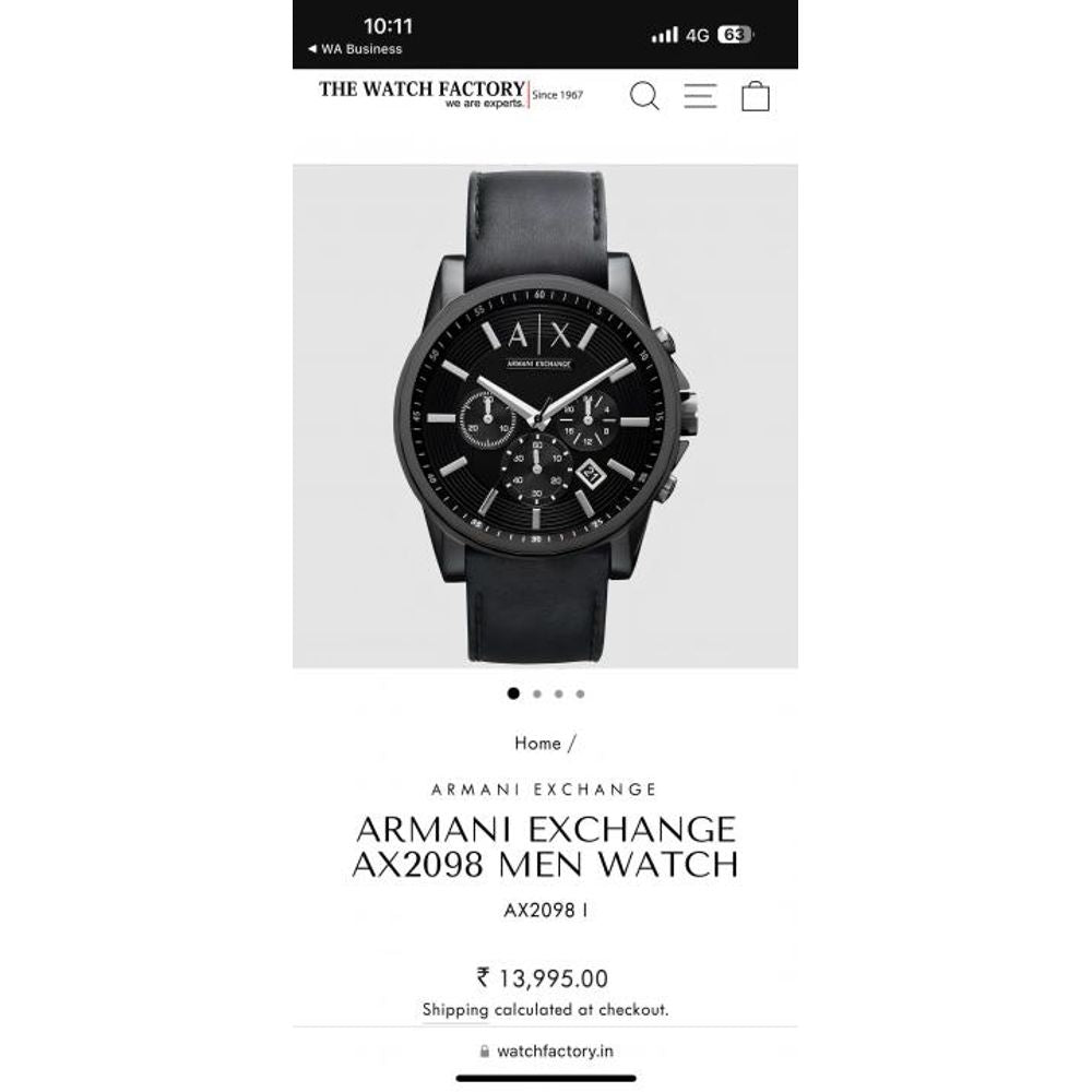 Armaan_ i Exchange Gunmetal Leather J1046