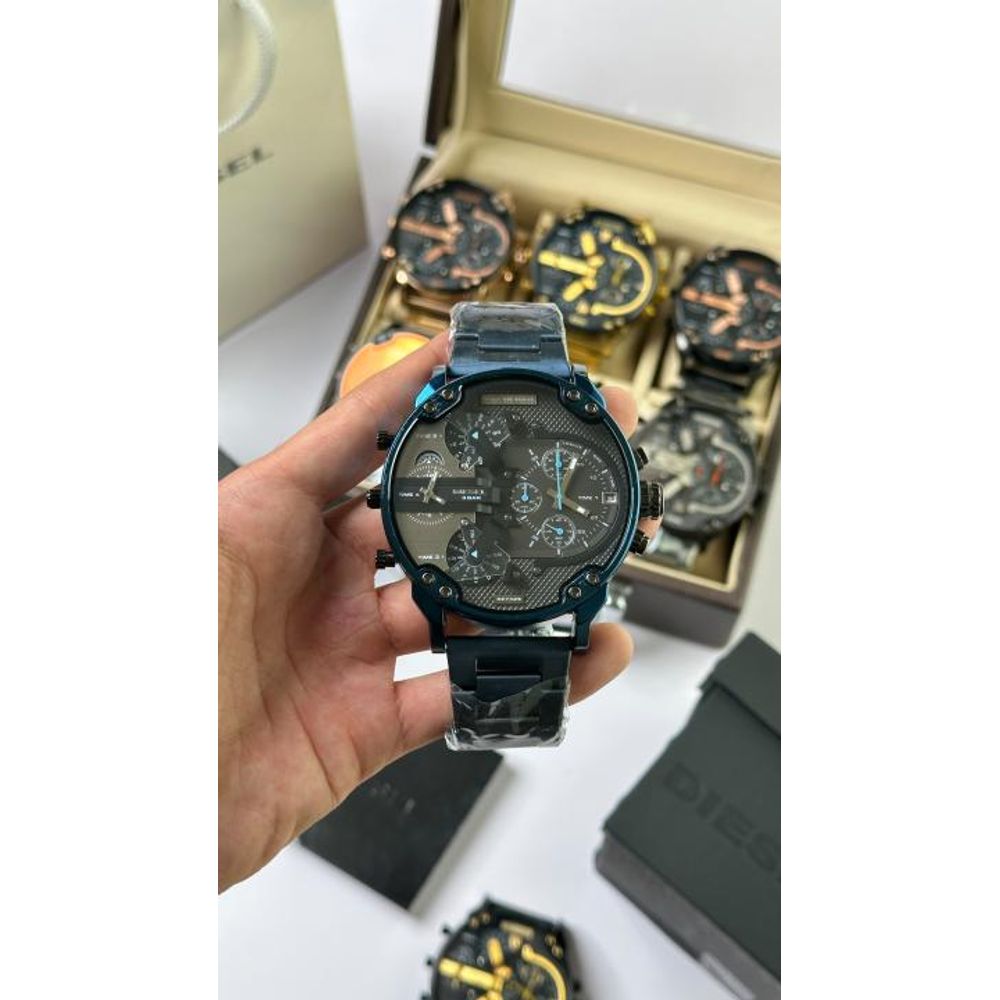 Diesal Mr. Daddy 2.0 Chronograph Watch Japan watch heavy quality