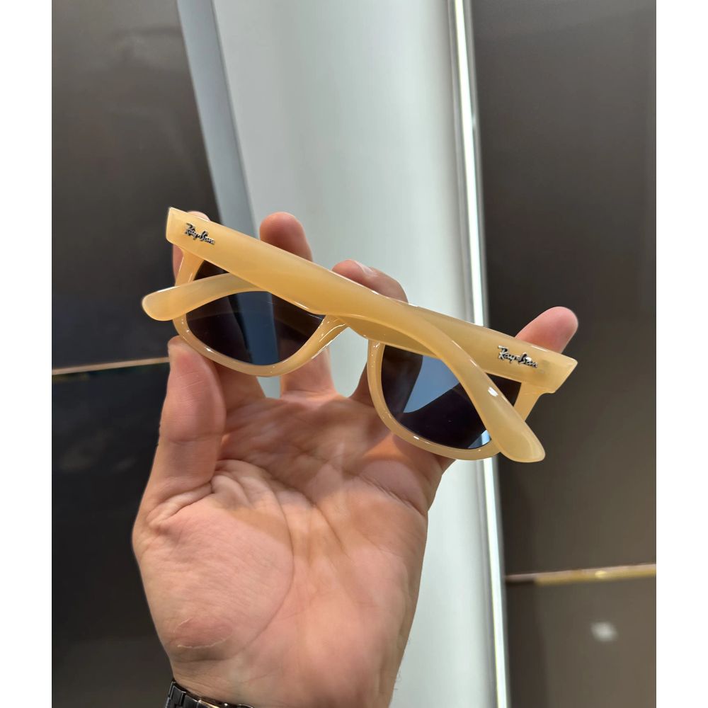 RayBan Beige Blue Premium Shades 501