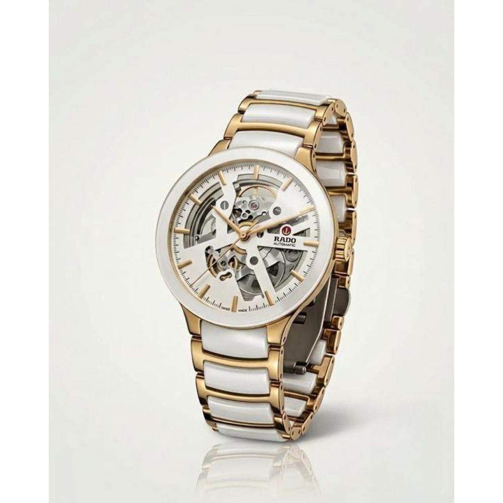 Radd_o Centrix Automatic Open Heart white gold and white bazzle