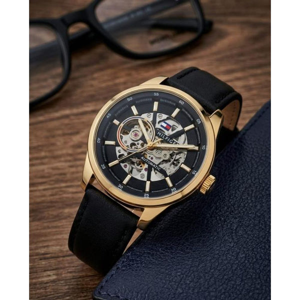 Tommmy Hilfige_r Automatic Leather Belt