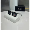RayBan Grey Black Glossy Premium Shades 4487