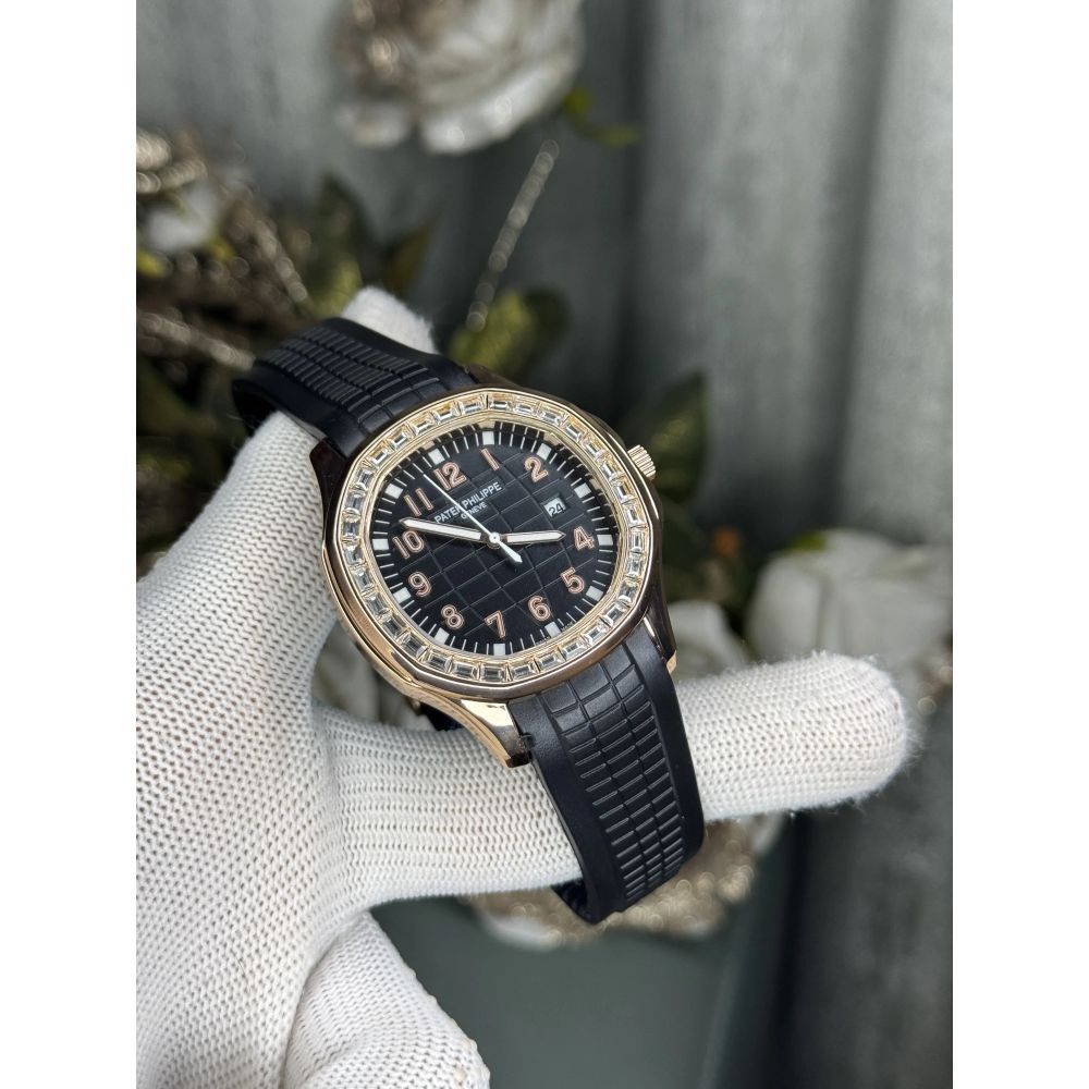 Patek Aquanaut Copper Black Diamond Premium Watch