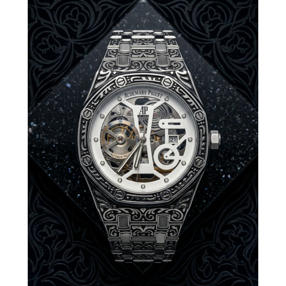 Audemar Piguet Royal Oak Vintage Silver White Dial
