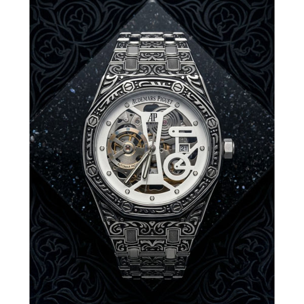 Audemar Piguet Royal Oak Vintage Silver White Dial
