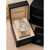 Emporio Armaann_i Classic  2 ton Copper white Ring crno