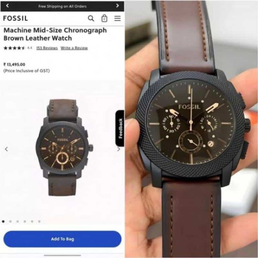 Foss.iil Fs4656 Leather Belt (Ex!clusive Offer)