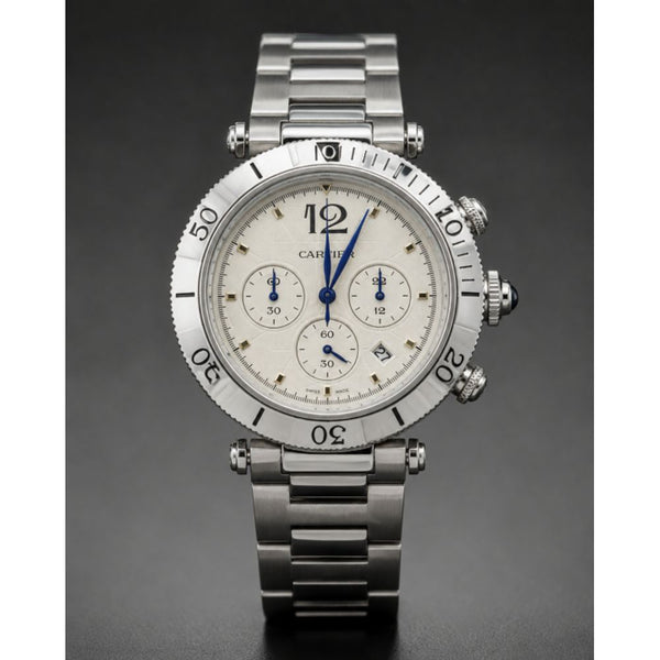 CARTIE ER PASHA CHRONOGRAH 41MM STORE ARTICLE WATCH 811