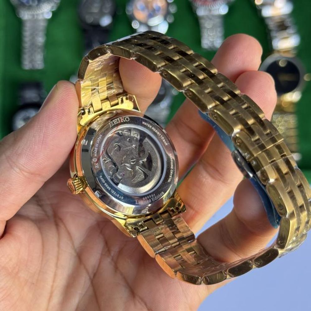 Seik o Presage Automatic ( Open back ) AAA