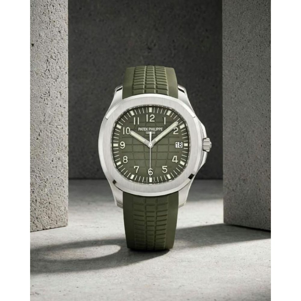 Pate_ek Philippe Aquanaut 5167R-001 Green silver Green