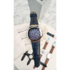 Patek Phillippe SUN MOON BLUE SILVER BLUE DIAL AT378