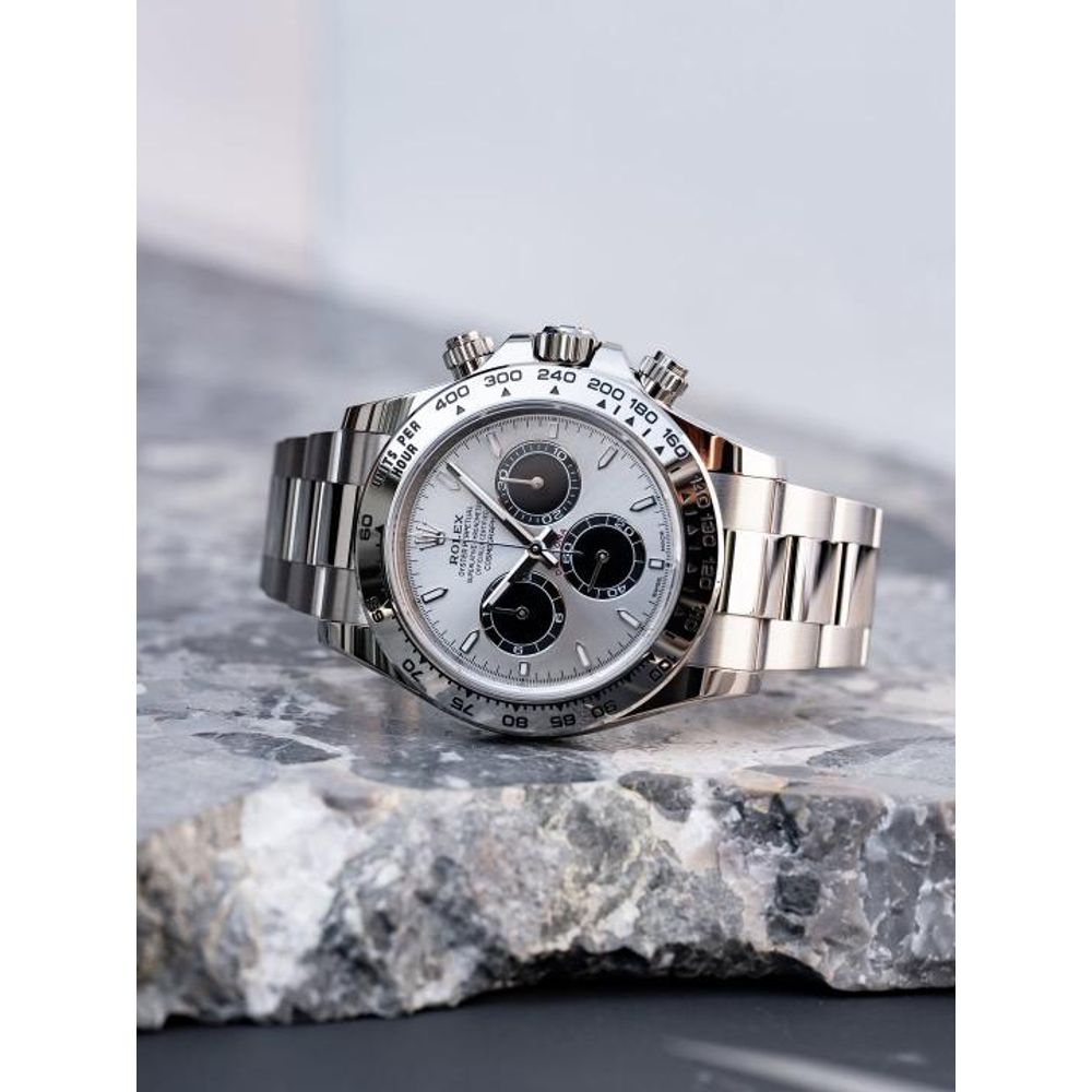 Rolee_x Oyster Perpetual Daytona Chosmograph Silver-Grey-Black Chrono