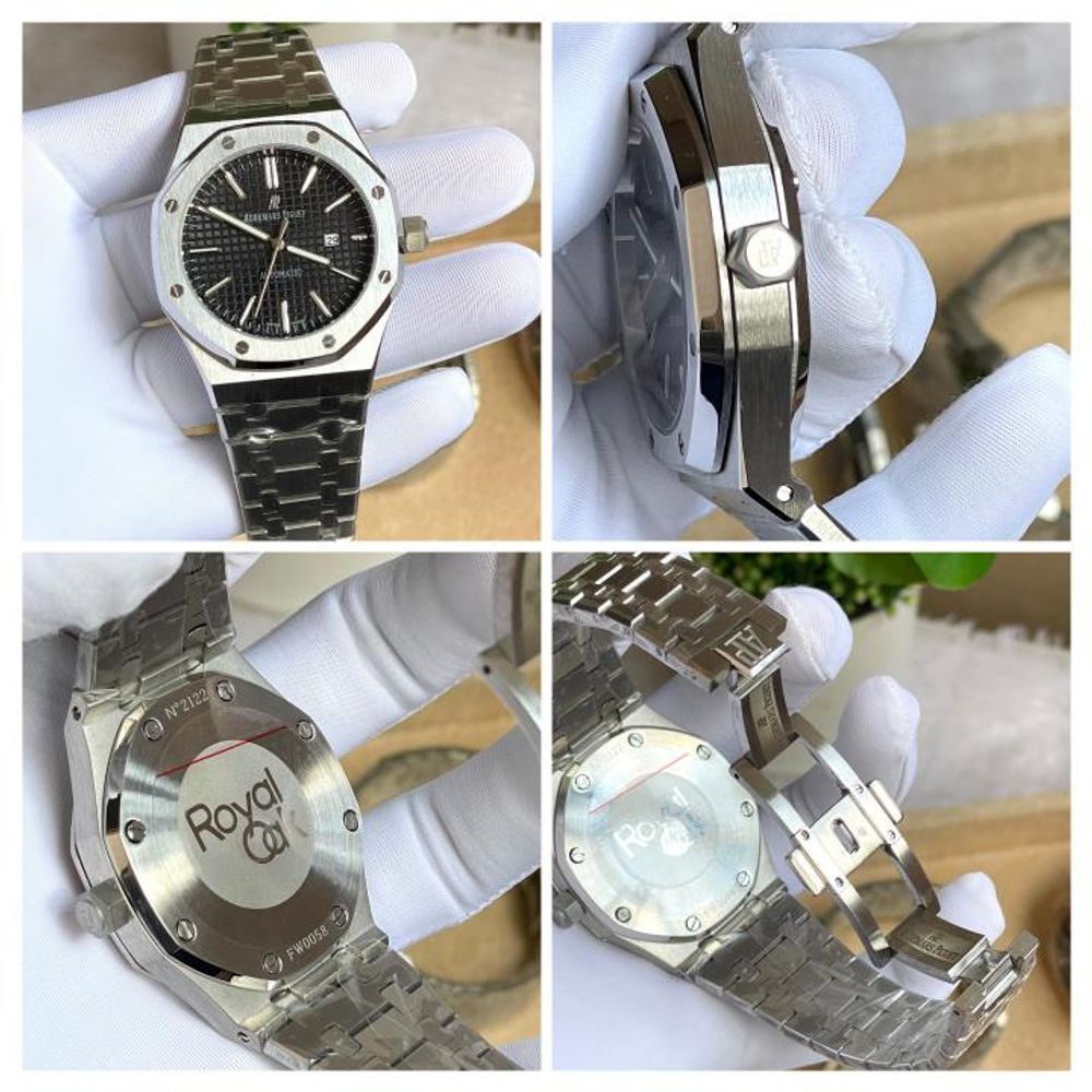 Audemar Piguet Royal Oak FST SIlver Black Dial AT471