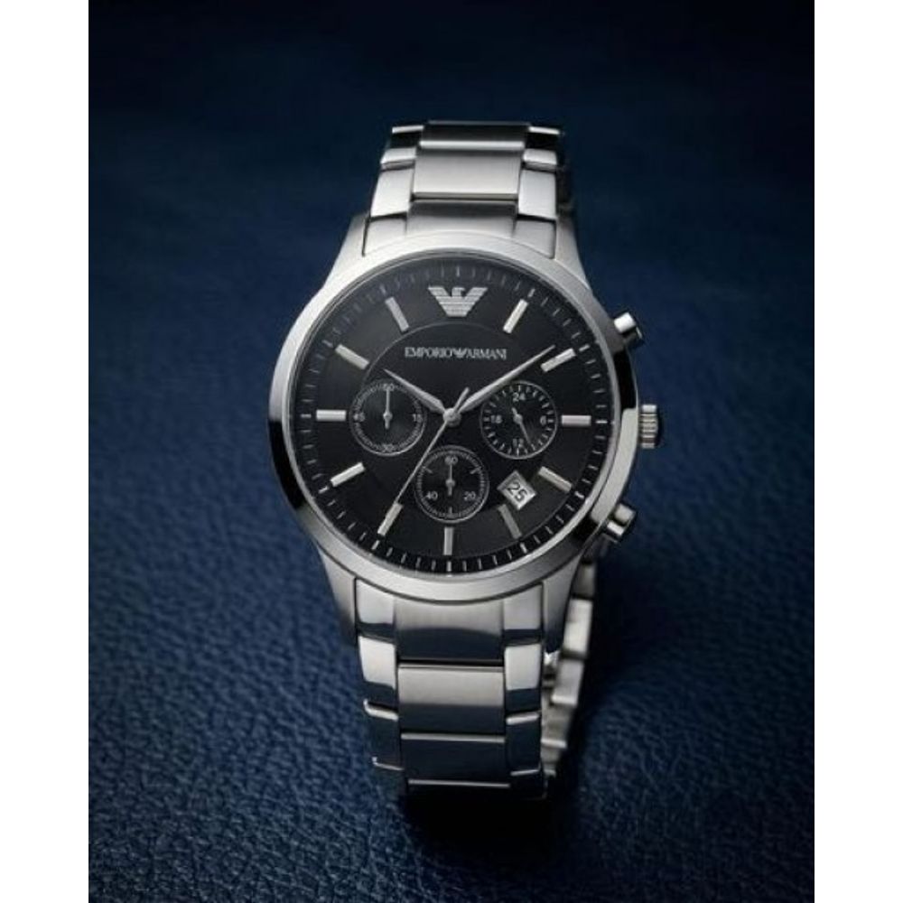 Emporio armai Classic (silver black)
