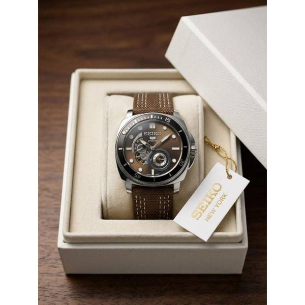 Seiko 5 Sports Automatic Brown